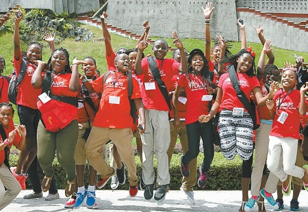 英屬維爾京群島青少年來深圳交流參觀