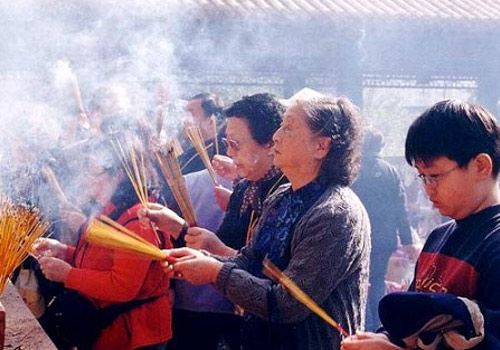 慈云山觀音廟祭拜